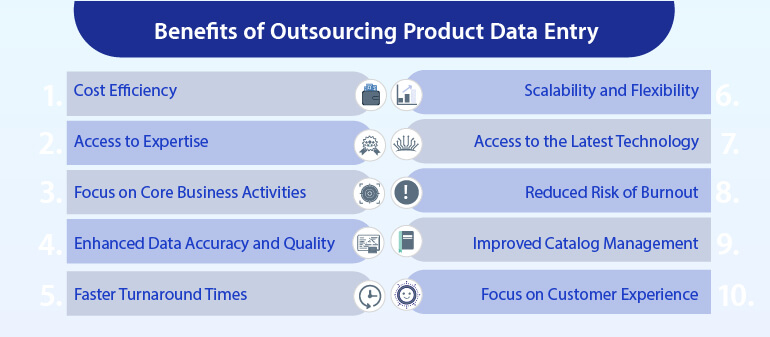 benefits of outsourcing product data entry